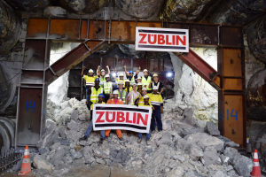 Züblin: Tunnel breakthrough in Singapore